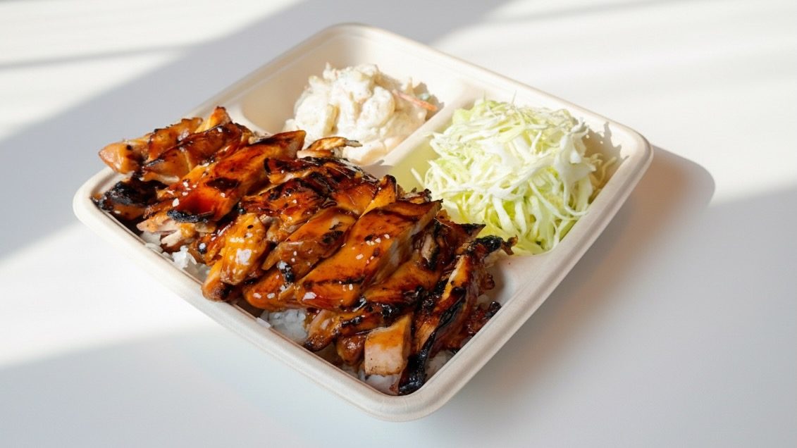 Grillbird chicken teriyaki plate